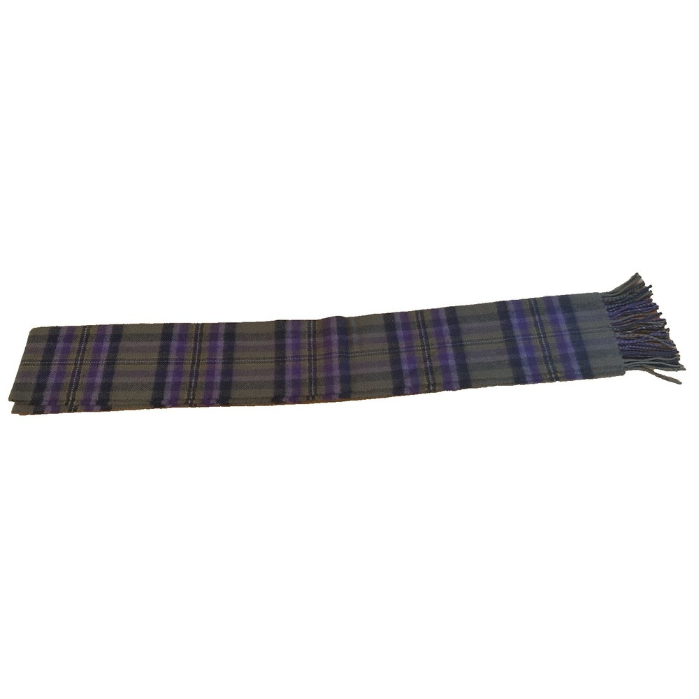 Kitlane Scotland 100% Lambswool Plaid Scarf‎ MacDonald Clan Tartan 65" - Picture 3 of 7